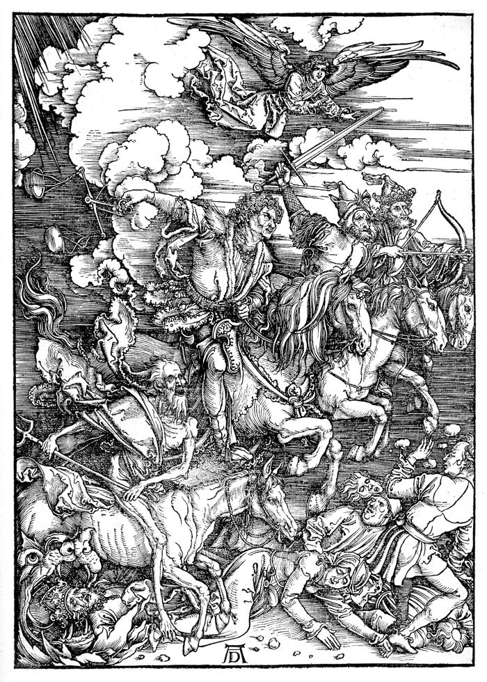 Dürer, Reiter, Apokalypse, 1498