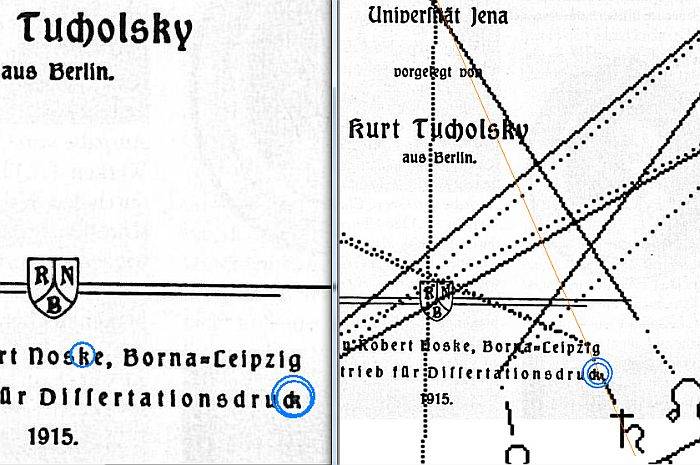 Tucholsky_Dissertation, astron. Uhr Mengele