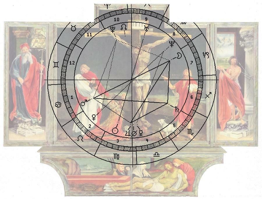Grnewald, Altar, Horoskop-Uhr fr 1838