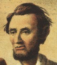 Blythe-Bild: Lincoln, Detail Kopf