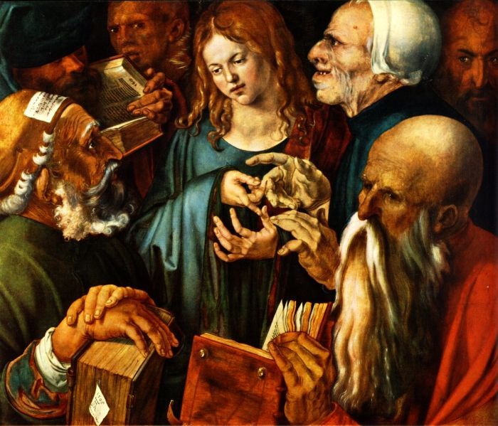 Jesus 12jährig, Dürer, 1506