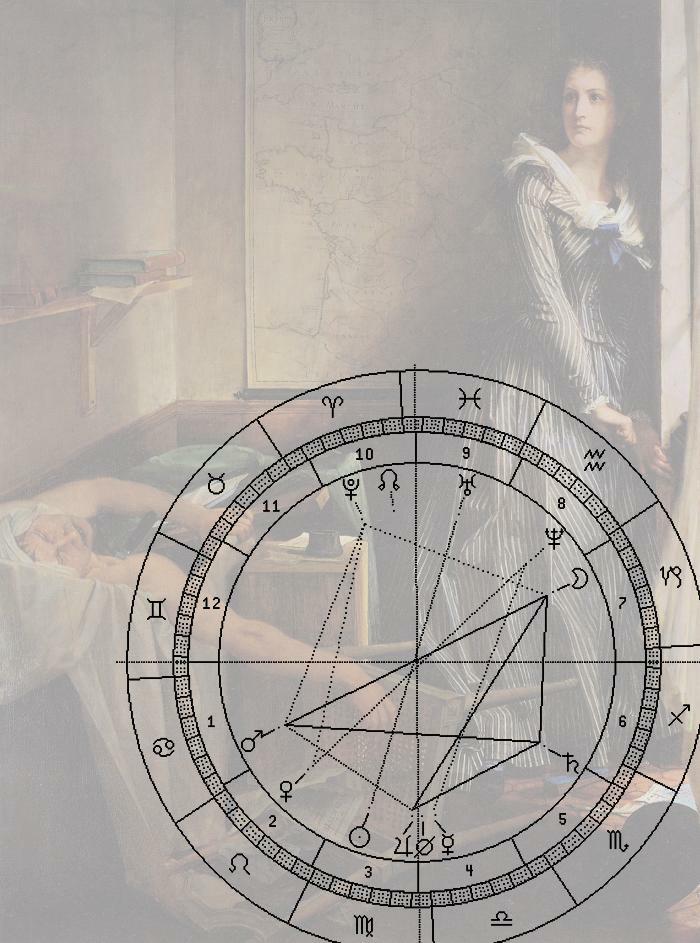 Baudry, Marat, Horoskop-Uhr 1838