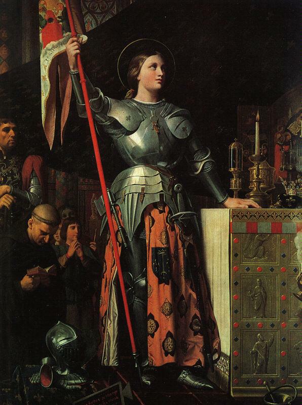 Ingres_Jeanne d'Arc 1854