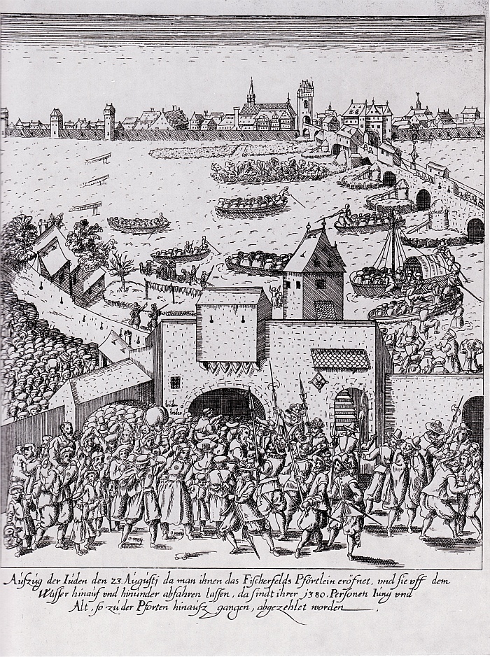 Vertreibung der Juden aus Frankfurt 1614