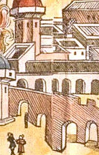 Schedel, Jerusalem, Bund, Detail