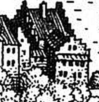 Merian, Luzern, Giebel, Detail
