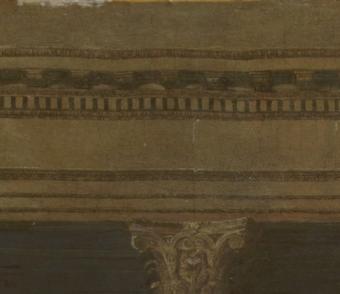 Poussin, Jerusalem, Zerstoer. Tempel, Detail