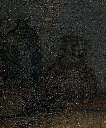 Rembrandt-Bild, Flaschen
