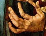 Jesus, Dürer, 1506; Detail 5