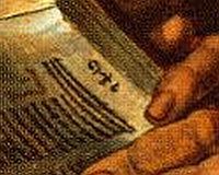 Jesus, Dürer, 1506; Detail Pagina